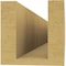Ekena Millwork 4in. W x 4in. H x 28in. L Mediterranean Woodgrain TimberThane Rafter Tail, Primed Tan RFTUR04X04X28MEDRCPR - alternate 6